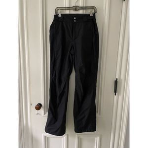 Columbia men’s black insulated snowpants S